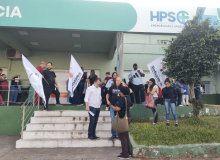 Trabalhadores paralisam emergência no HPS de Canoas para exigir salários e direitos