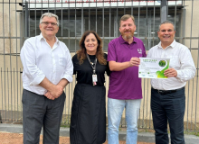Metalúrgicos: Escola Mesquita recebe o Selo de sustentabilidade do Instituto Safeweb