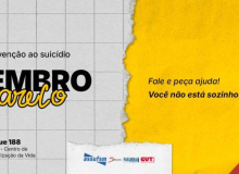 “Se precisar, peça ajuda!” : Setembro amarelo, mês de prevenção ao suicídio