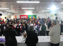 A 17ª Plenária Estadual da CUT-RS encerra com unidade e aprovação do Plano de Lutas