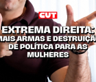 Proposta de Flavio Bolsonaro, política armamentista põe em risco a vida das mulheres