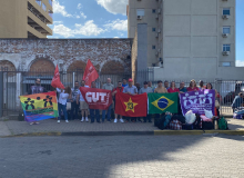 Delegação da CUT-RS segue em rumo à Marcha contra a PEC 38