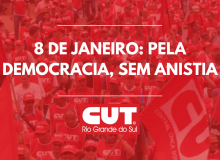 NOTA: 8 DE JANEIRO PELA DEMOCRACIA, SEM ANISTIA