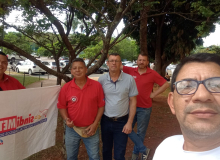 Em Brasília, metalúrgicos do RS estão na luta pela redução da jornada e fim da 6x1